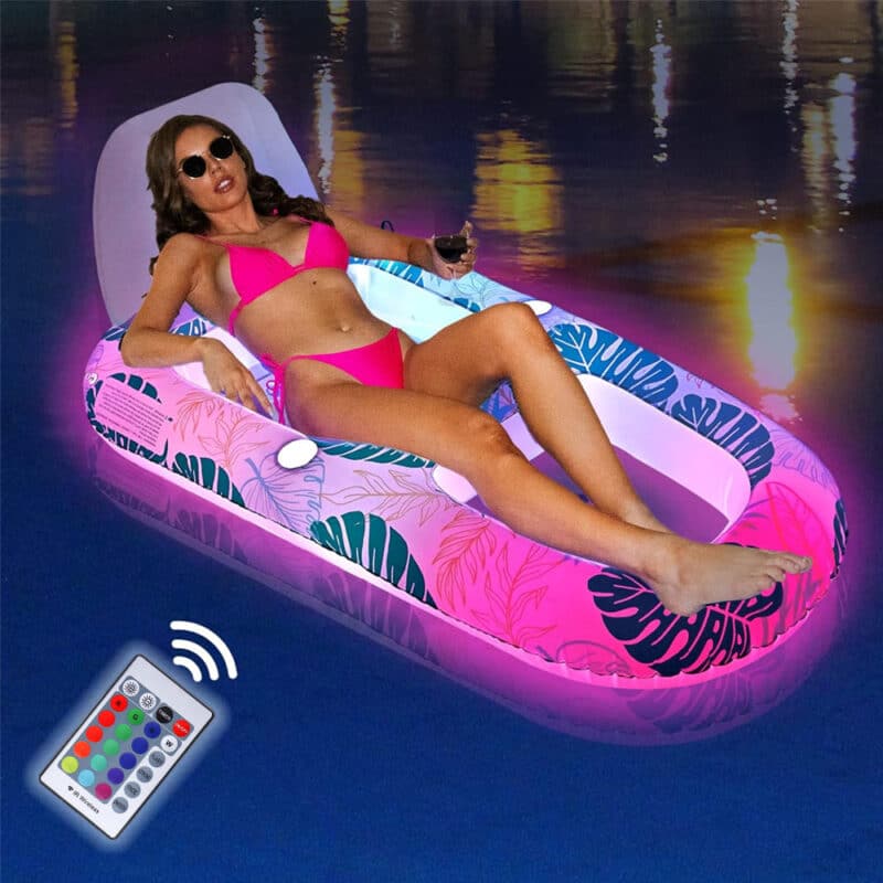 Solar Inflatable Pool lounge