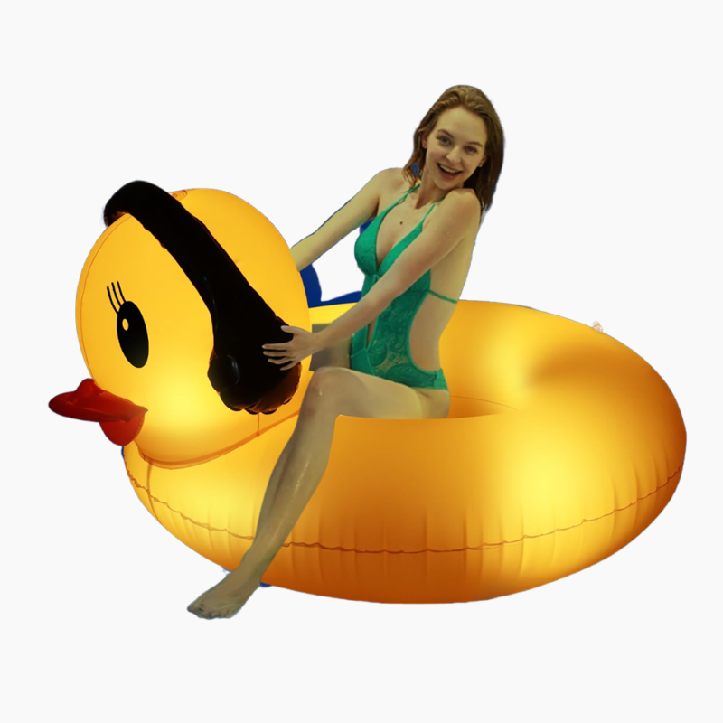 LED Duck Lighted Pool Float