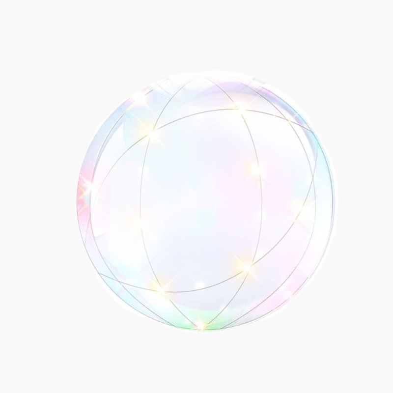 Transparent Light Up Beach Ball