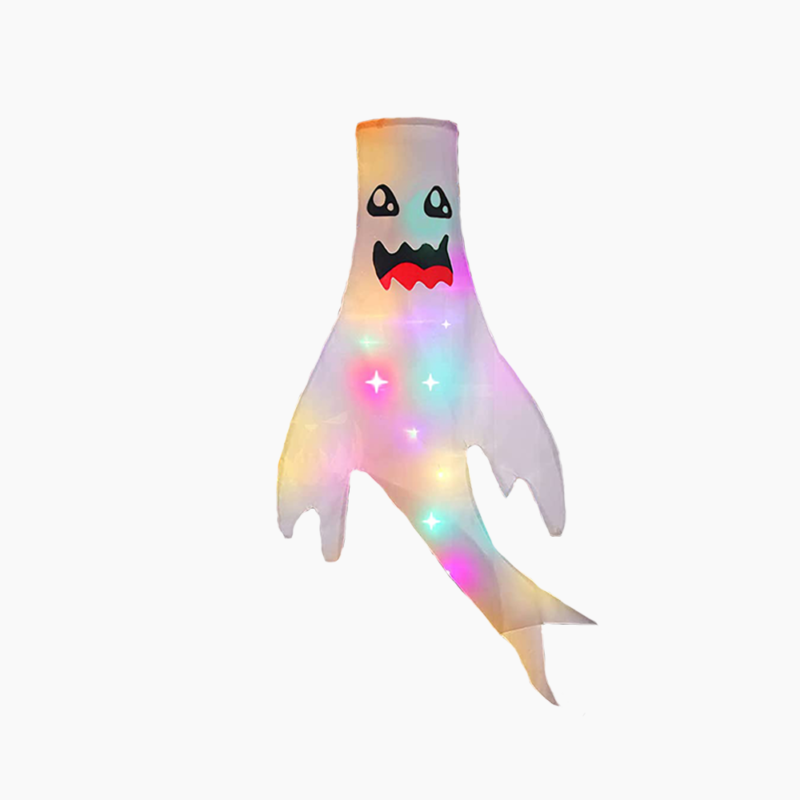 Halloween Inflatables LED Ghost windsock