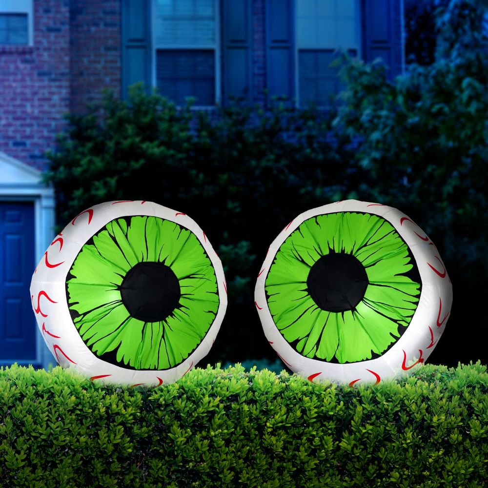 Inflatable Green Eyeball Main