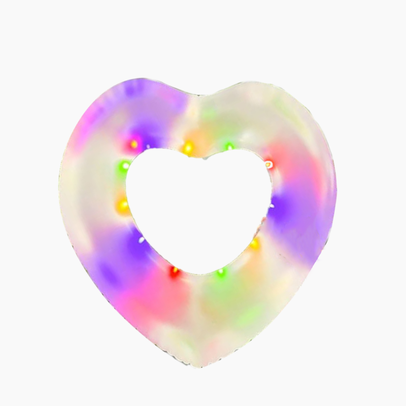 LED Heart Swimming Ring