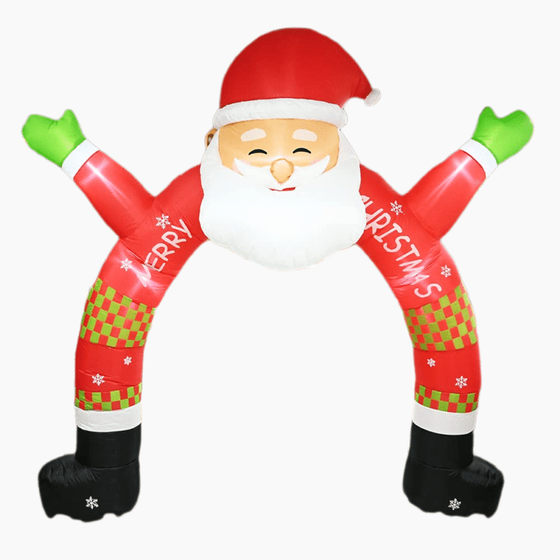 Inflatable Santa Archway