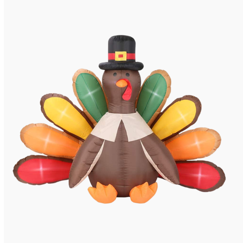 Thanksgiving Inflatable Turkey with LED