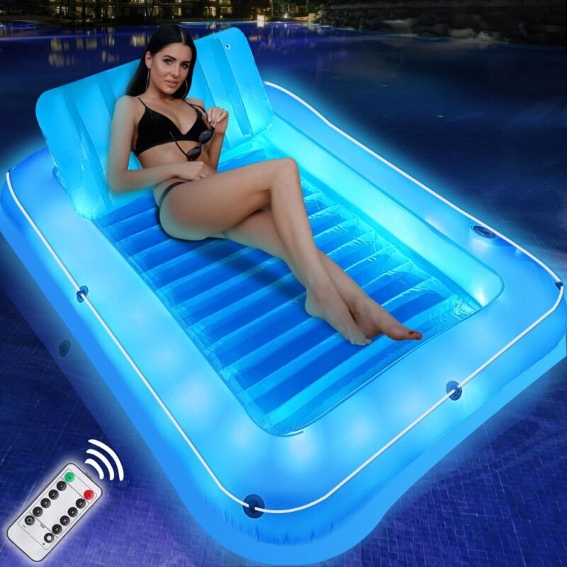 Solar Inflatable Large Pool Floaties Chair Main