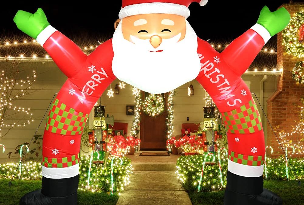 How to Choose the Right Inflatable Light for You? Complete Buying Guide 6 Christmas Inflatable Arch